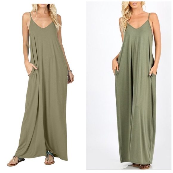 LAST ONE** Navy Harem Maxi Dress - Picture 5 of 7